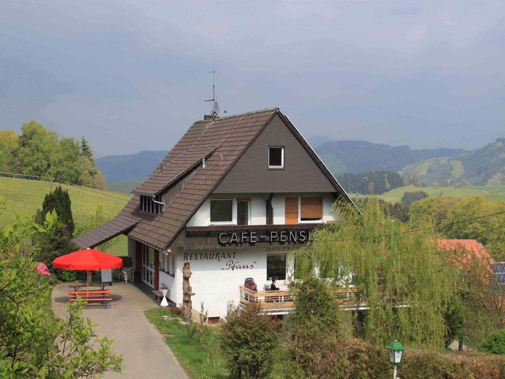 Hotel Café Pfaus Heidburg Mühlenbach Exterior foto